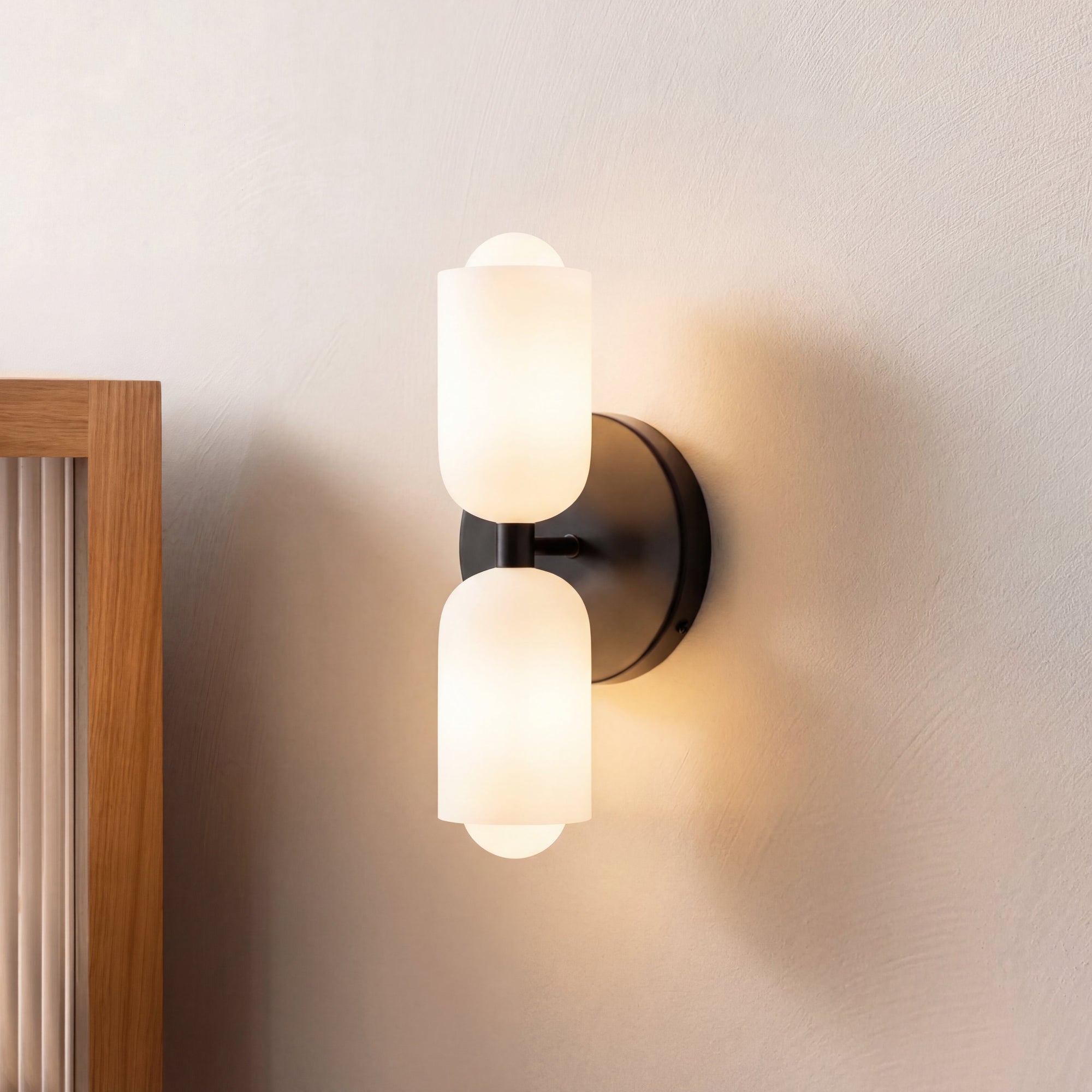 Minimalist Wall Light - Elegant Up and Down Sconce for Modern Spaces 2