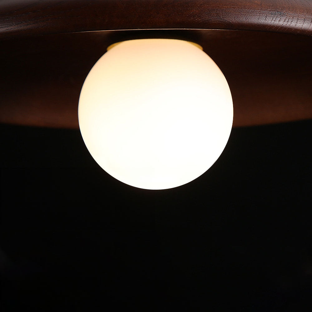 Minimalist Wood Ceiling Light - Elegant Flush Mount for Any Room 5