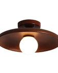 Minimalist Wood Ceiling Light - Elegant Flush Mount for Any Room 7