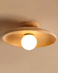 Minimalist Wood Ceiling Light - Elegant Flush Mount for Any Room 8