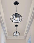 Modern Black Glass Pendant Light - Stylish & Versatile Design 0