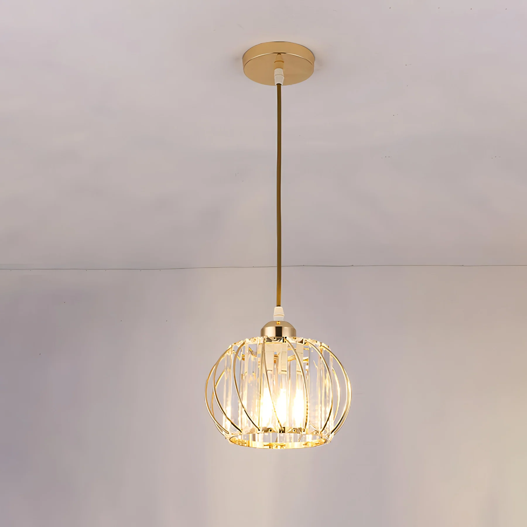 Modern Black Glass Pendant Light - Stylish &amp; Versatile Design 11