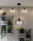 Modern Black Glass Pendant Light - Stylish & Versatile Design 4