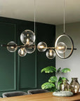 Modern Bubble Chandelier - Elegant Glass Design with LED Lighting 1