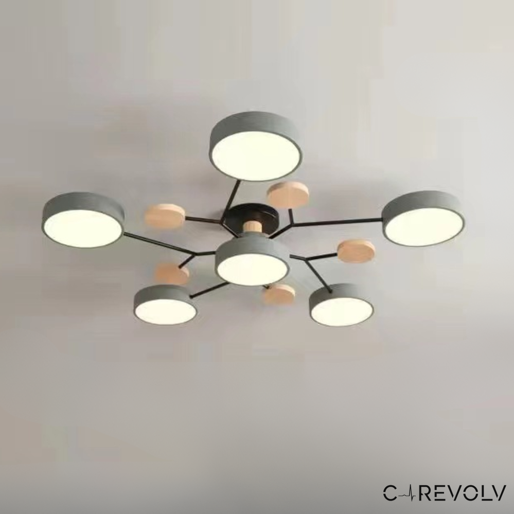 Modern Chandelier Light - Adjustable Brightness &amp; High Lumen Output 1