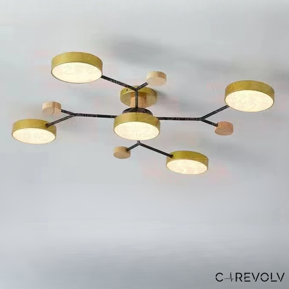 Modern Chandelier Light - Adjustable Brightness &amp; High Lumen Output 12