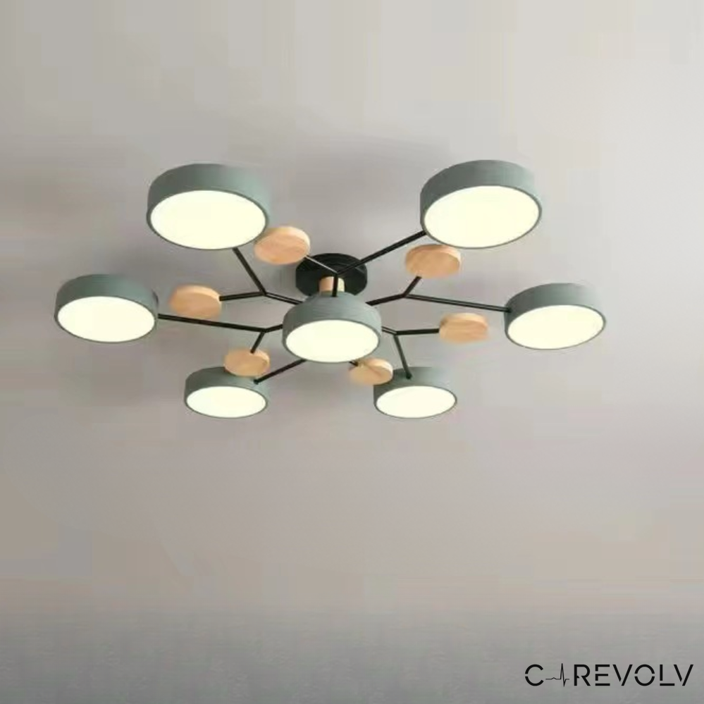 Modern Chandelier Light - Adjustable Brightness &amp; High Lumen Output 2
