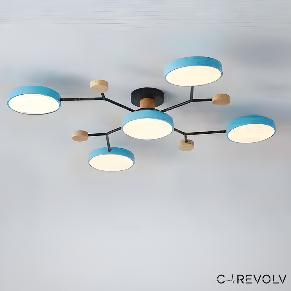 Modern Chandelier Light - Adjustable Brightness &amp; High Lumen Output 24
