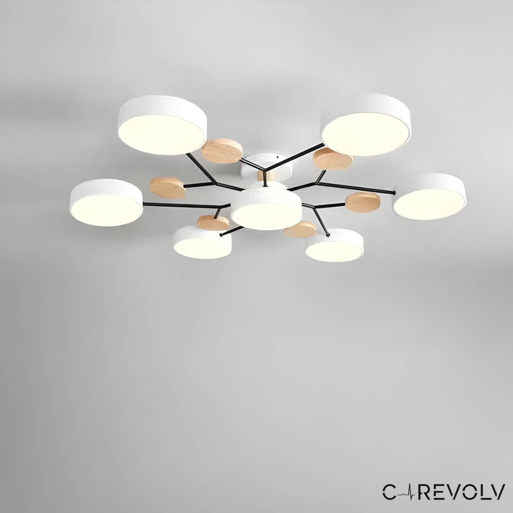 Modern Chandelier Light - Adjustable Brightness &amp; High Lumen Output 25