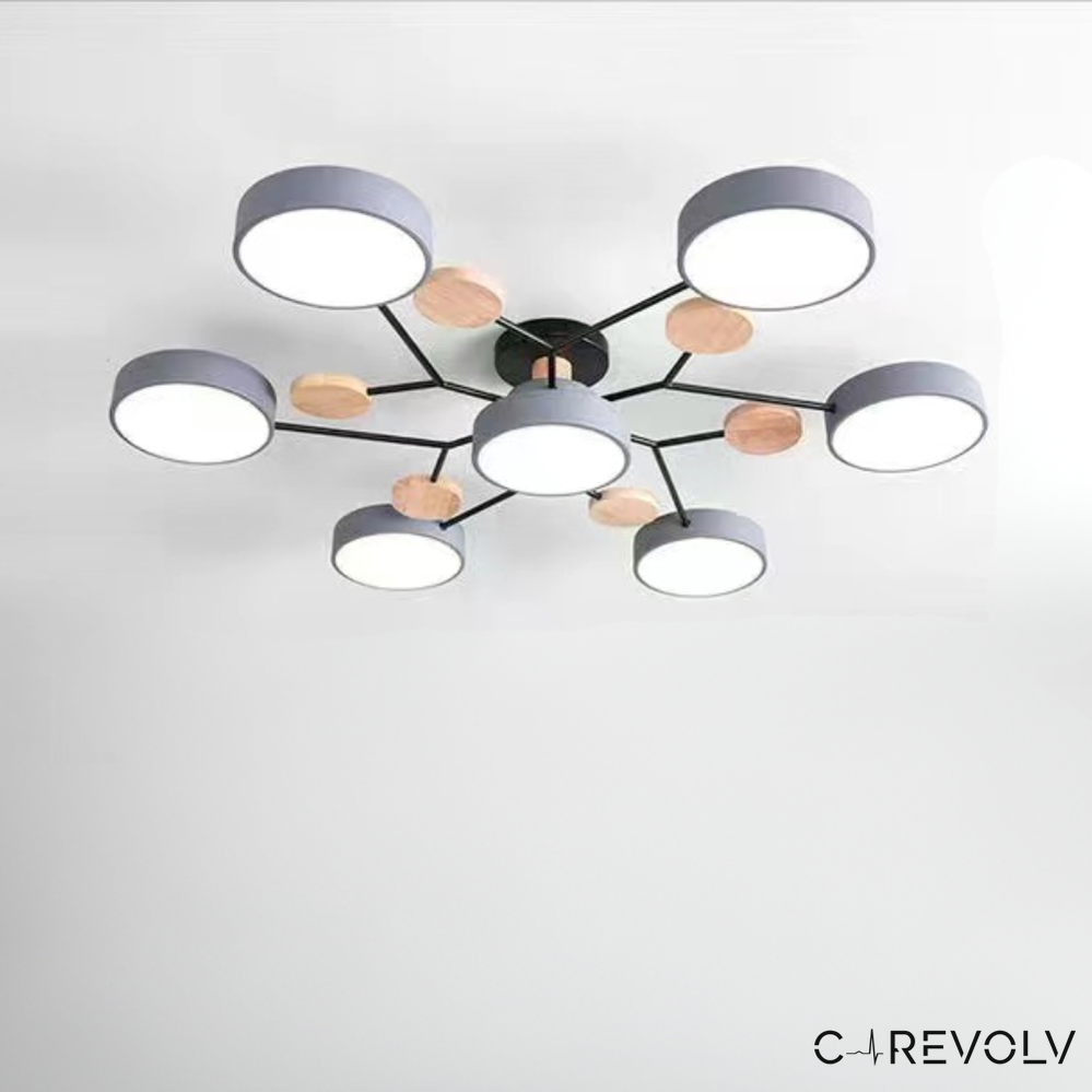 Modern Chandelier Light - Adjustable Brightness &amp; High Lumen Output 6
