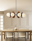 Modern Geometric Chandelier - Sculptural LED Lighting for Home 4