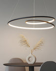 Modern LED Chandelier - Dimmable Brightness & Stylish Design 0