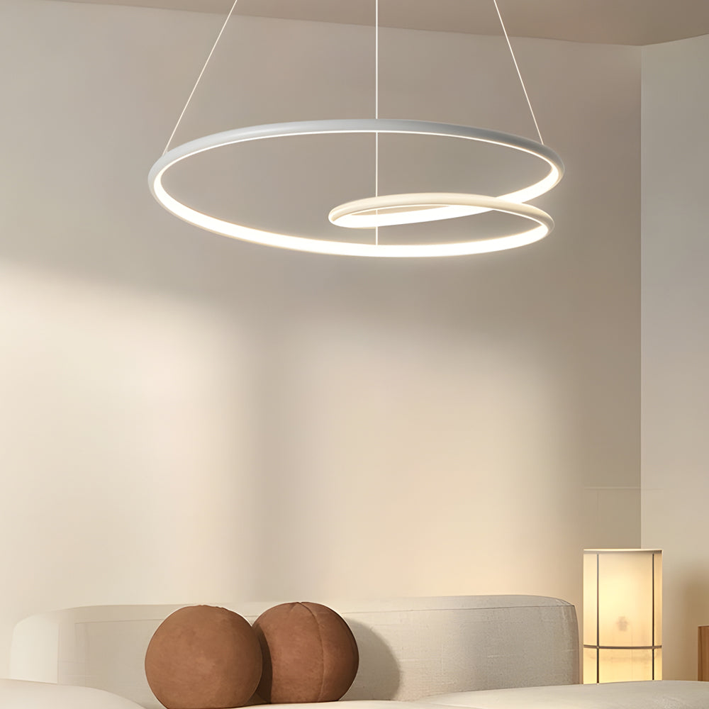 Modern LED Chandelier - Dimmable Brightness &amp; Stylish Design 10