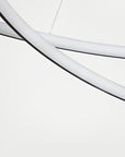Modern LED Chandelier - Dimmable Brightness & Stylish Design 1