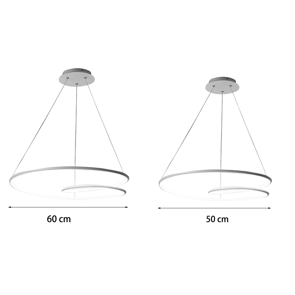 Modern LED Chandelier - Dimmable Brightness &amp; Stylish Design 3