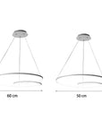 Modern LED Chandelier - Dimmable Brightness & Stylish Design 3