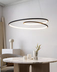 Modern LED Chandelier - Dimmable Brightness & Stylish Design 6