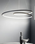 Modern LED Chandelier - Dimmable Brightness & Stylish Design 7