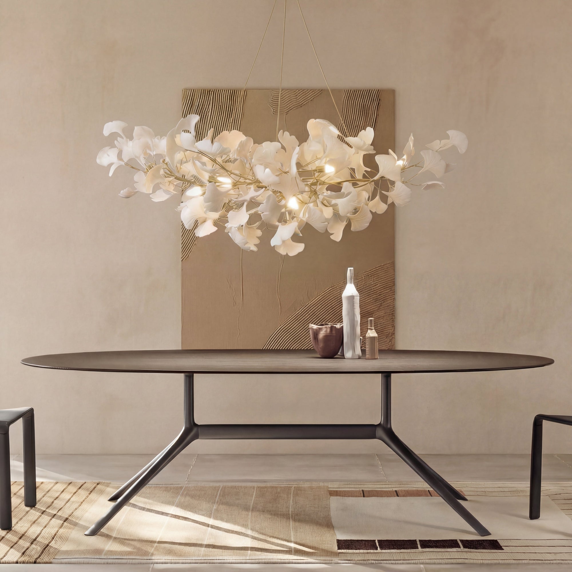 Modern LED Chandelier - Elegant Design for Dining Spaces 1