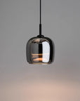 Modern Pendant Light - Chic Smoky Grey Glass Design for Elegance 1