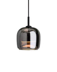 Modern Pendant Light - Chic Smoky Grey Glass Design for Elegance 4