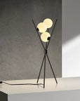 Modern Tripod Floor Lamp - Stylish 3D Moon Design for Any Room 2