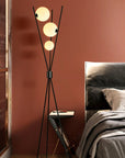Modern Tripod Floor Lamp - Stylish 3D Moon Design for Any Room 7