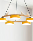 Nature-Inspired LED Chandelier - Adjustable Height & Warm Illumination 9