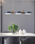 Nordic Flush Ceiling Light - Modern Iron & Wood Design for Elegance 12