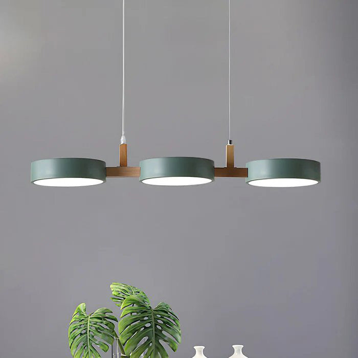 Nordic Flush Ceiling Light - Modern Iron &amp; Wood Design for Elegance 14