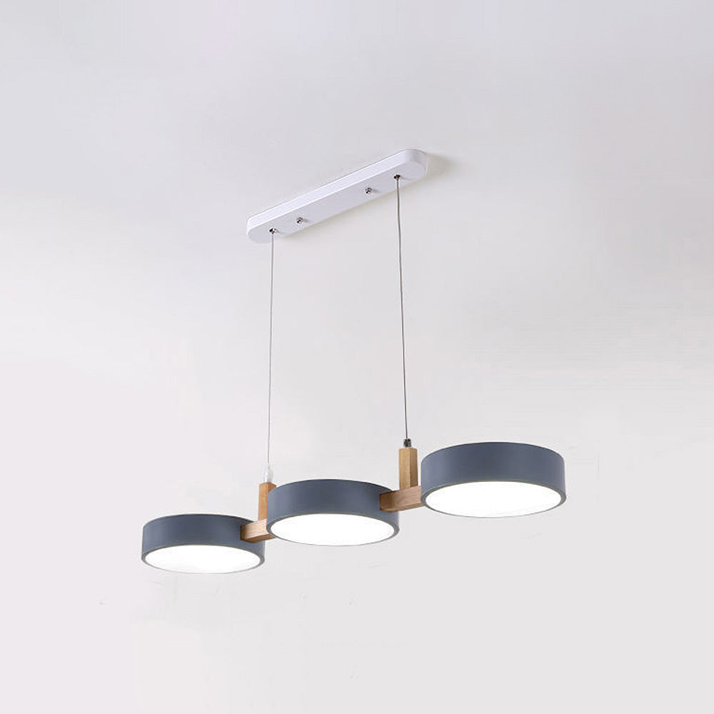 Nordic Flush Ceiling Light - Modern Iron &amp; Wood Design for Elegance 8