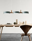 Nordic Flush Ceiling Light - Modern Iron & Wood Design for Elegance 9