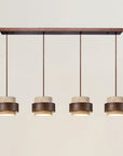 Pendant Light - Unique Travertine and Wood Design for Modern Spaces 12