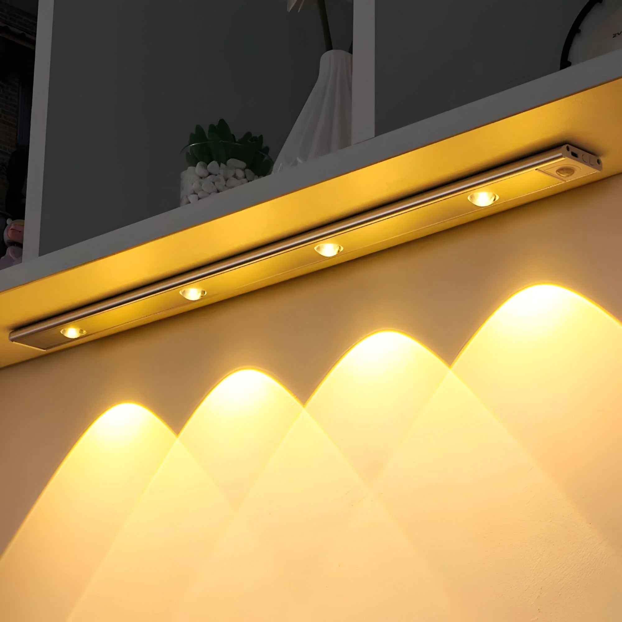 Rechargeable LED Motion Sensor Light - Smart Detection &amp; Custom Colors 1