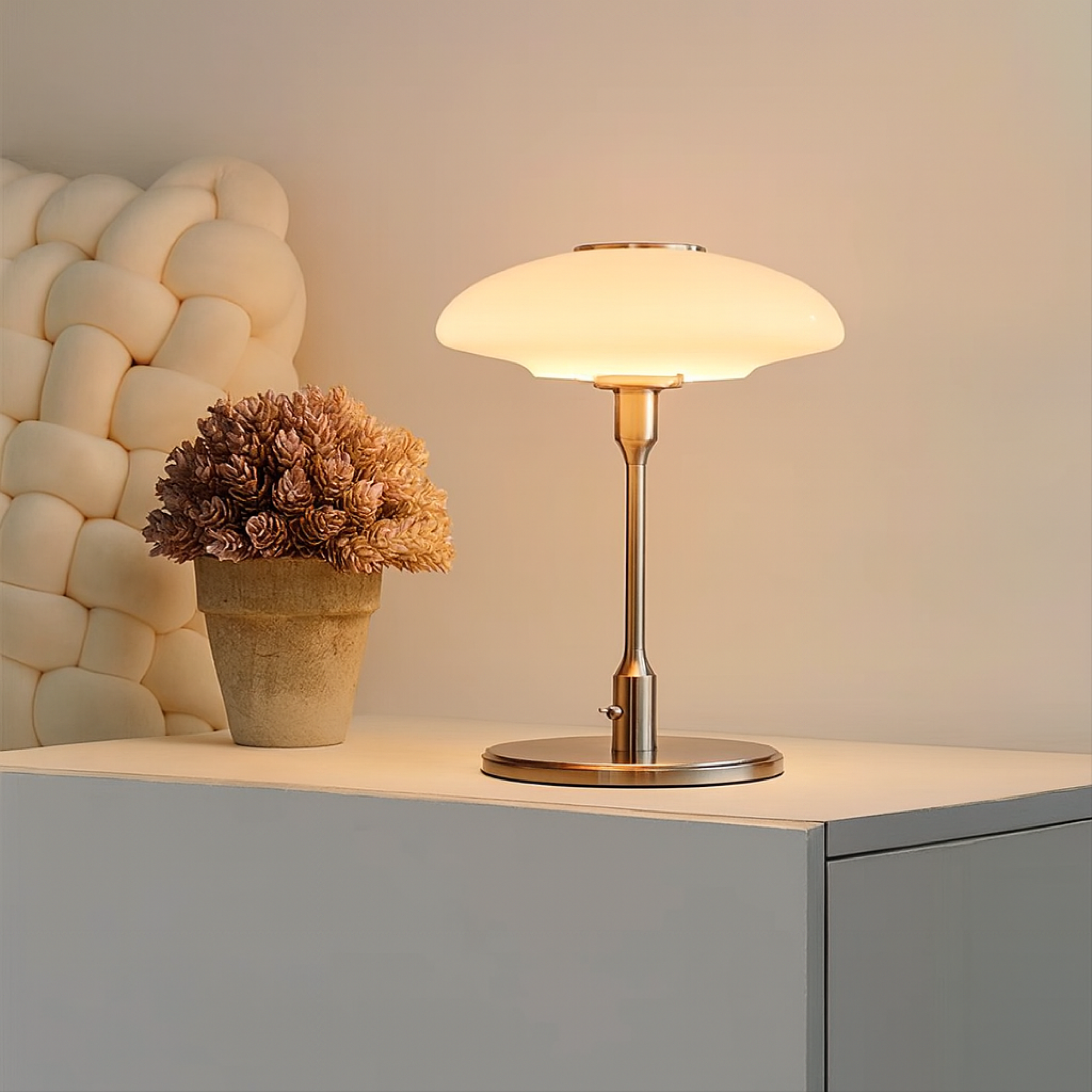 Scandinavian LED Table Lamp - Stylish Design &amp; Warm Atmosphere 1