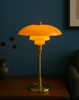 Scandinavian Table Lamp - Warm LED Glow for Bedside or Desk Use 4