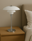Scandinavian Table Lamp - Warm LED Glow for Bedside or Desk Use 5