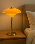 Scandinavian Table Lamp - Warm LED Glow for Bedside or Desk Use 7