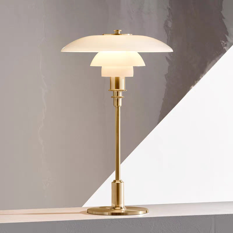 Scandinavian Table Lamp - Warm LED Glow for Bedside or Desk Use 8