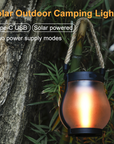 Solar Flickering Flame Lantern - Eco-Friendly Outdoor Lighting 5