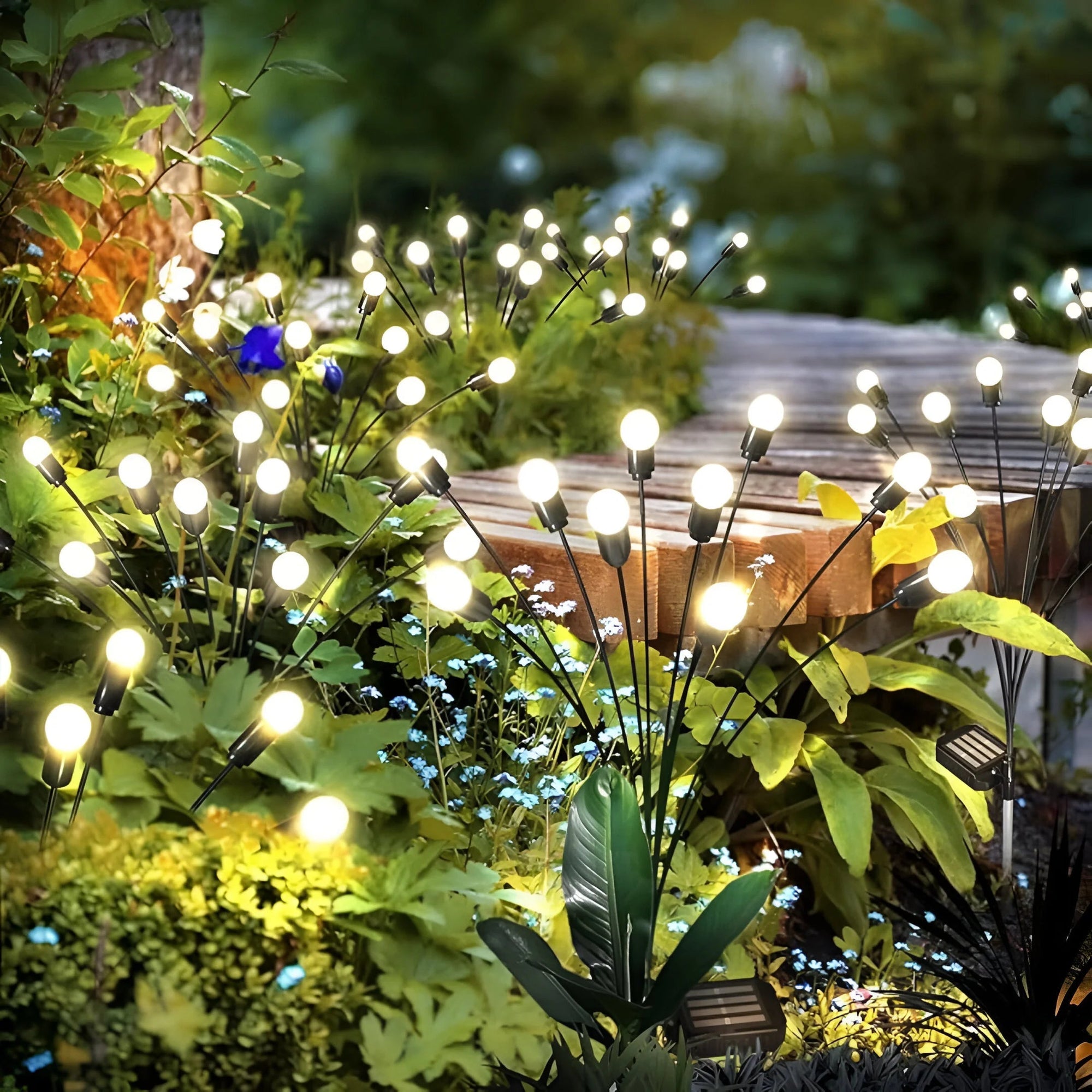 Solar Garden Lights - Weather-Resistant &amp; Energy Efficient Illumination 0
