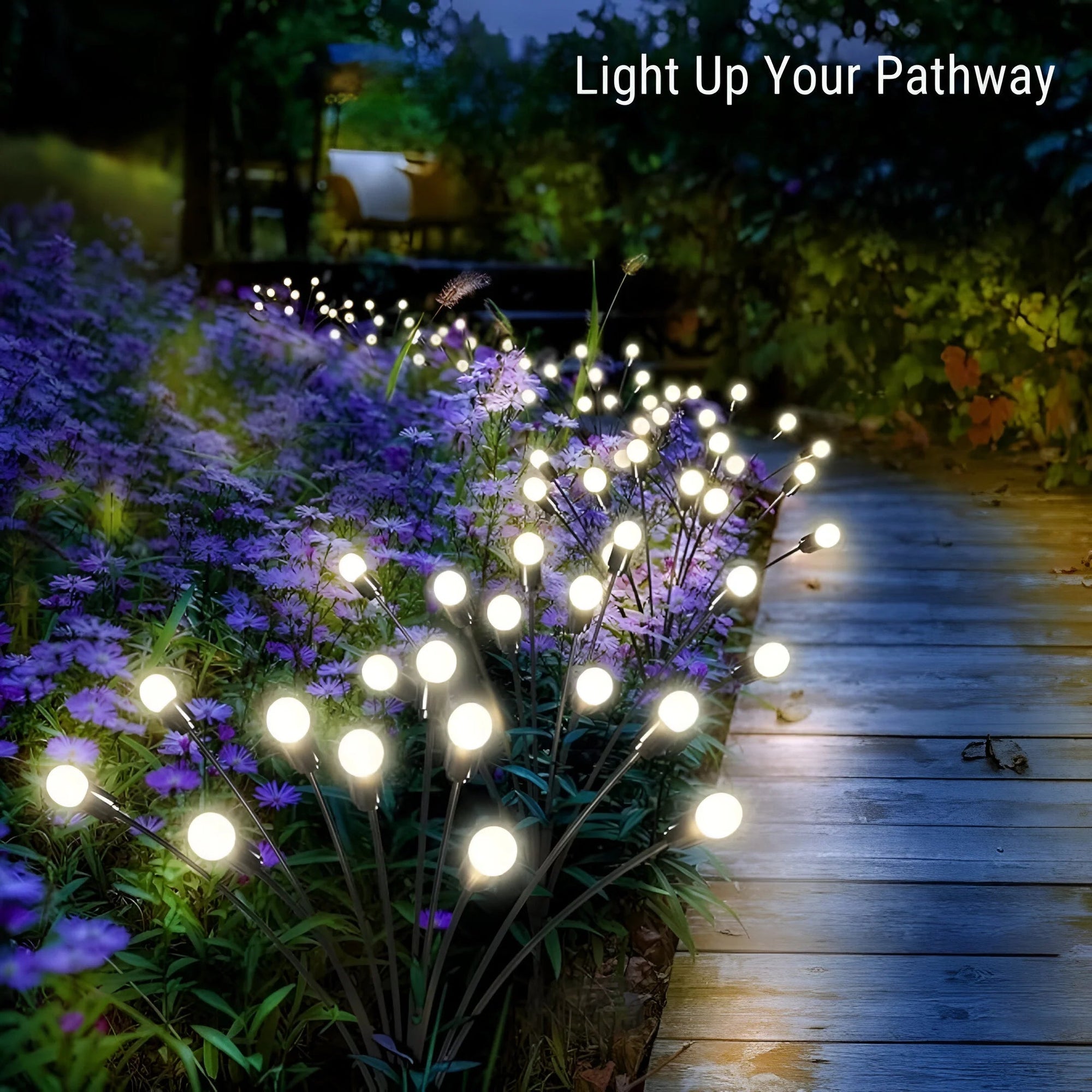 Solar Garden Lights - Weather-Resistant &amp; Energy Efficient Illumination 1