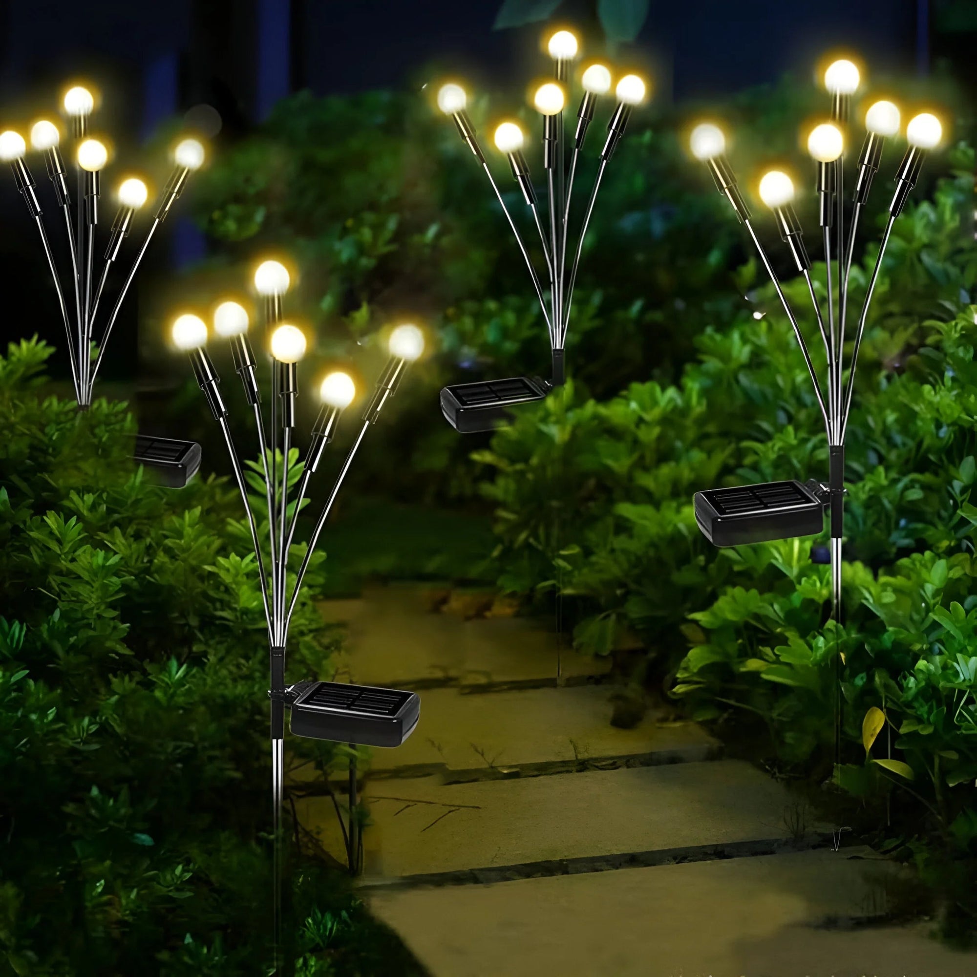 Solar Garden Lights - Weather-Resistant &amp; Energy Efficient Illumination 2
