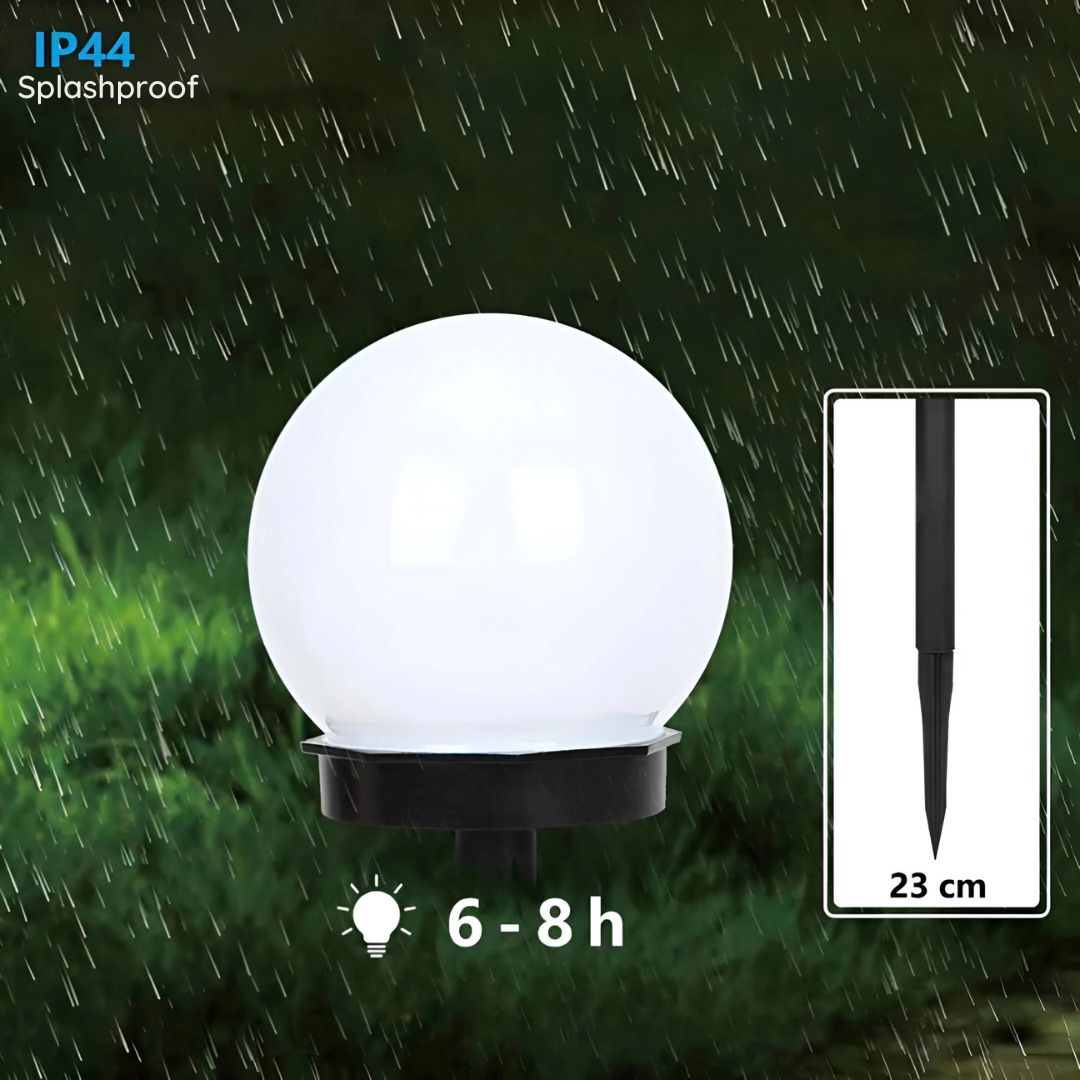 Solar Pathway Lights - Elegant Design with 8-Hour Illumination 3