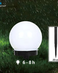 Solar Pathway Lights - Elegant Design with 8-Hour Illumination 3