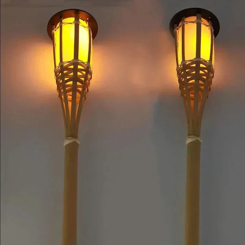 Solar Torch Lights - Realistic Flame Effect &amp; Eco-Friendly Design 1