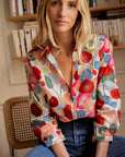 Sophia | Womens Blouse with Floral Design 1