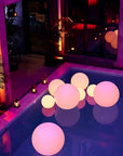 Spherical Solar Garden Light - 16 Color Options, Weather-Resistant 7