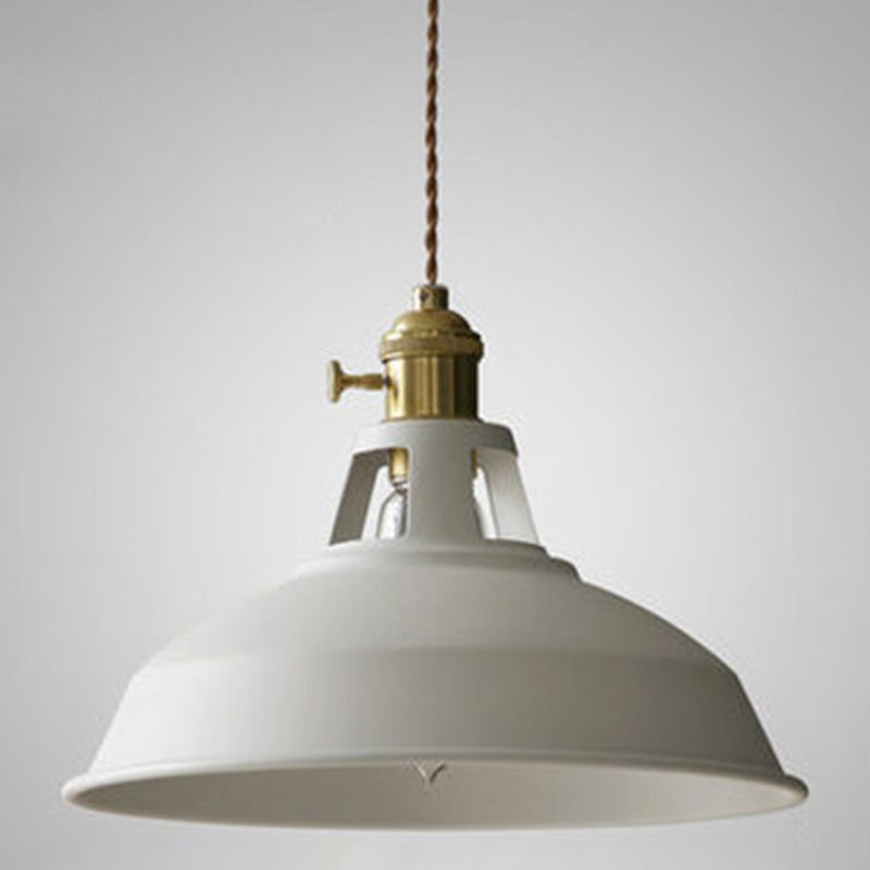 Vintage Industrial Pendant Lamp - Stylish Metal Design &amp; Adjustable Chain 4