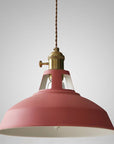 Vintage Industrial Pendant Lamp - Stylish Metal Design & Adjustable Chain 7